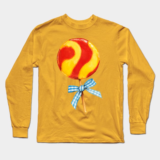 Lollipop Long Sleeve T-Shirt by KellyGilleran